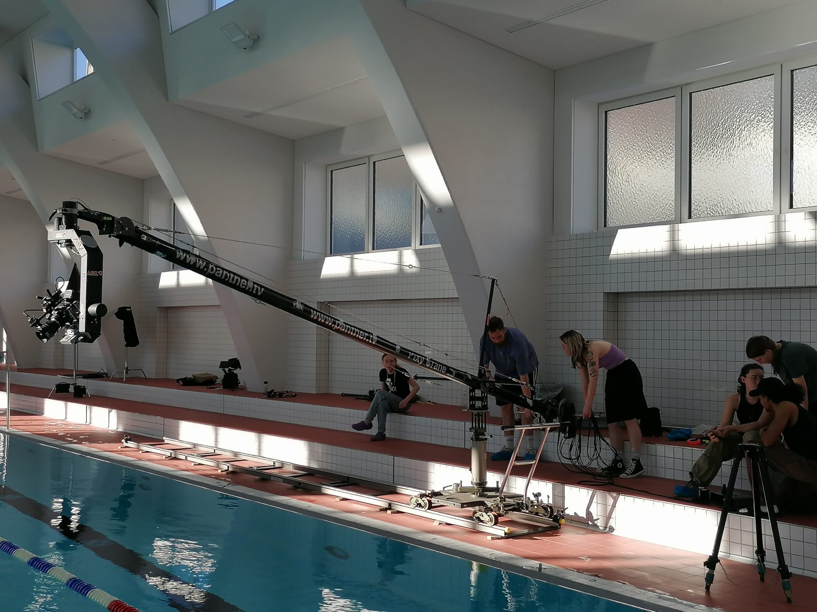 Hydraid shoot, behind the scenes