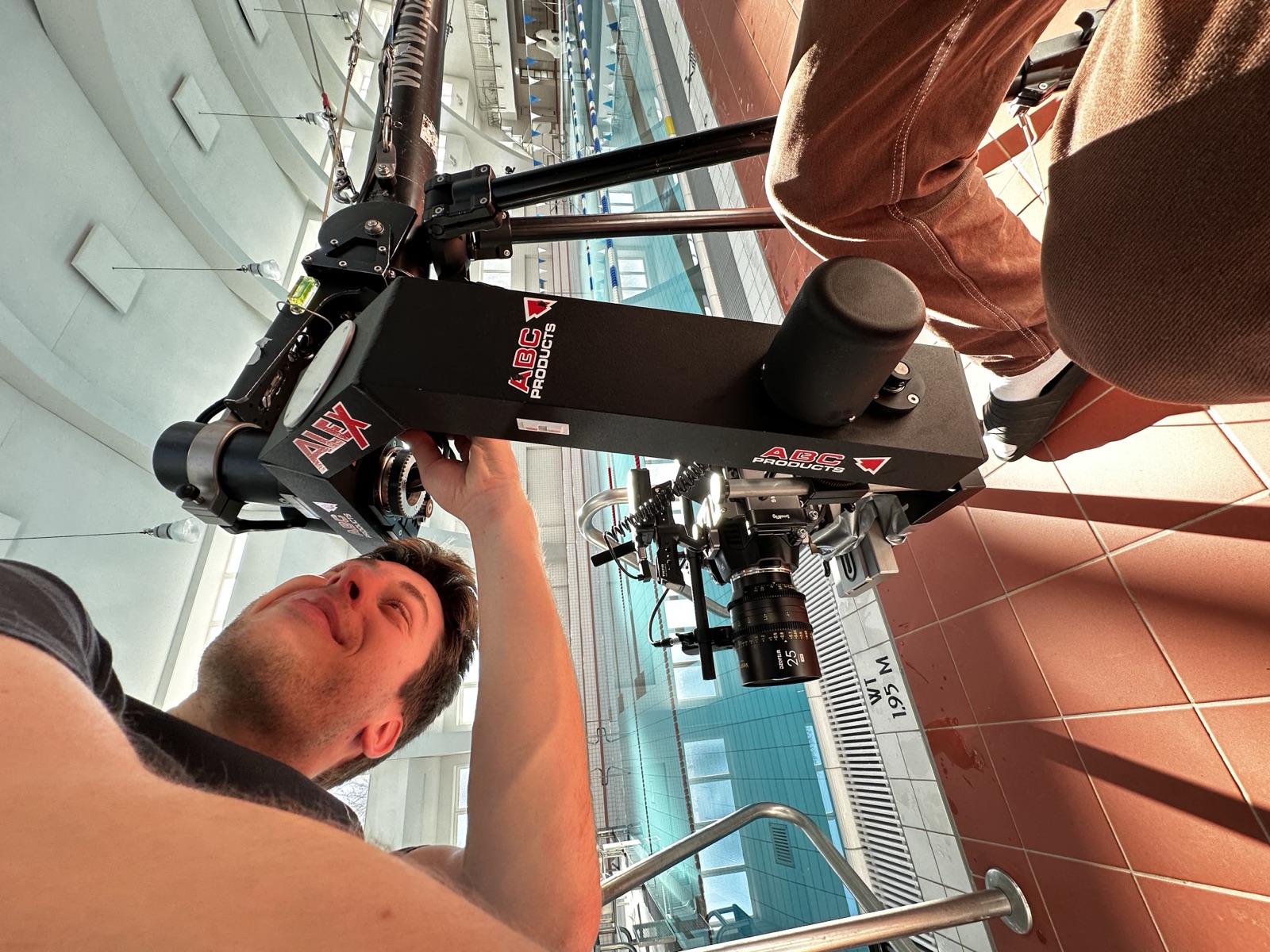 Hydraid shoot, behind the scenes