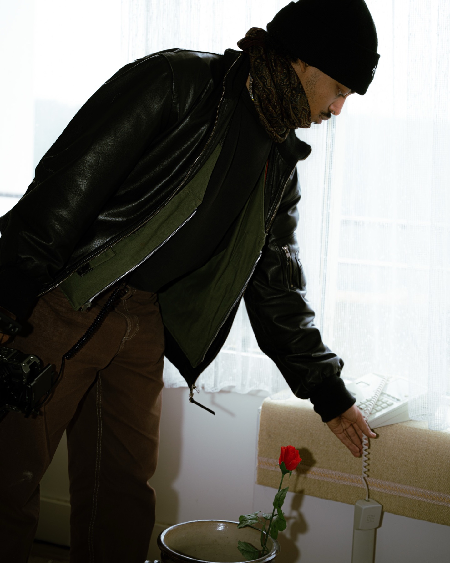 Cihan Fashion Shoot, behind the scenes